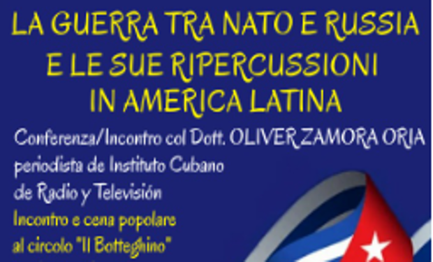 La guerra fra Nato e Russia vista dall'America Latina. Incontro con un giornalista e scrittore cubano
